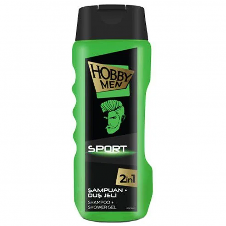 Шампунь + гель для душа 2 в 1 Hobby MEN Sport, 400 мл Шампунь + гель для душа 2 в 1 Hobby MEN Sport, 400 мл