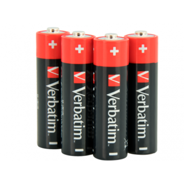 Батарейки Verbatim Alkaline LR6 AA 1.5V (4 шт)