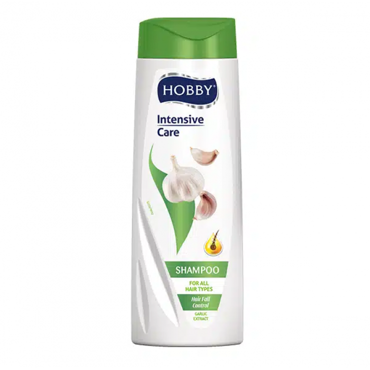 Шампунь Hobby, для всех типов волос, Garlic, 500 мл