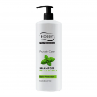 Шампунь Hobby, для окрашенных волос с крапивой, Nettle, 1000 мл
