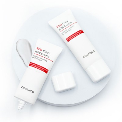 Успокаивающий крем для лица от покраснений Celranico Red Clear Mild, 30мл Успокаивающий крем для лица от покраснений Celranico Red Clear Mild, 30мл