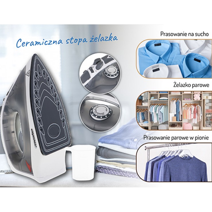 Fier de calcat Mesko 2800W MS5037 Fier de calcat Mesko 2800W MS5037