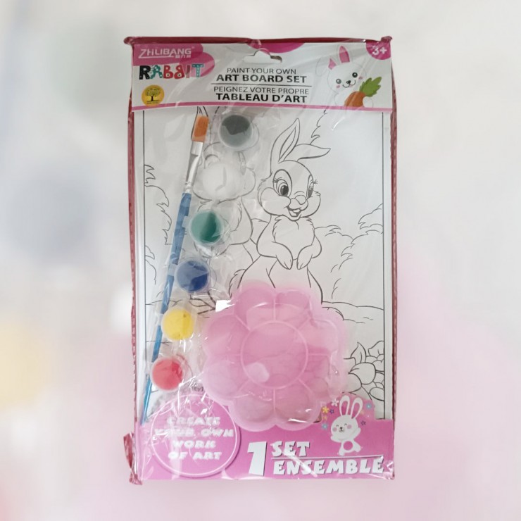 Раскраска и акварельные краски ART BOARD SET Раскраска и акварельные краски ART BOARD SET