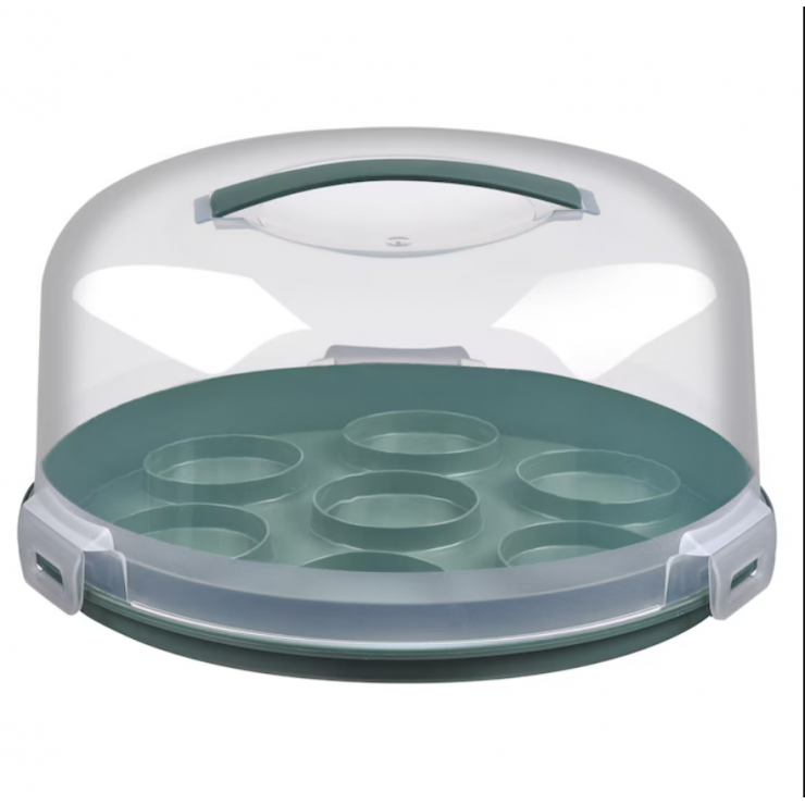 Контейнер для тортов и капкейков Gondol TASTY 280x145mm Контейнер для тортов и капкейков Gondol TASTY 280x145mm