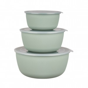 Миски - контейнеры Gondol, круглые, с прозрачными крышками, набор 3 шт Миски - контейнеры Gondol, круглые, с прозрачными крышками, набор 3 шт