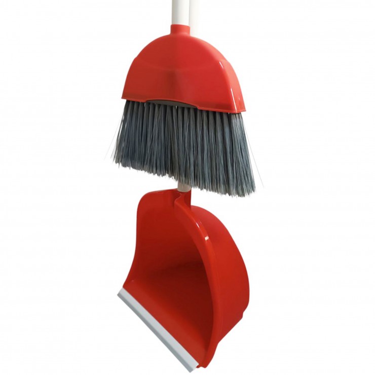 Веник и совок, Kavi, с ручкой (KP039)