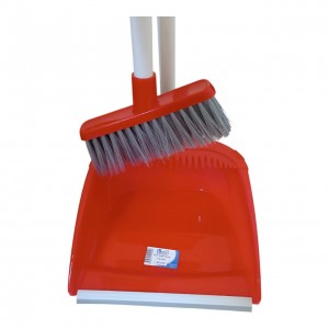 Веник - щетка с совком с зубьями 2в1 Kavi