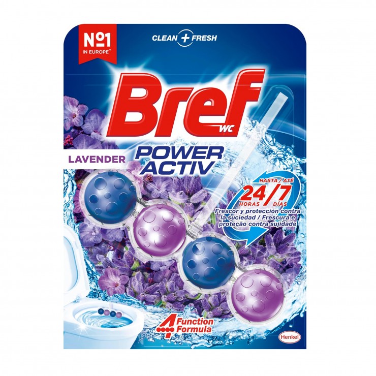 Odorizant-bloc Bref, WC, Lavender, 50 gr Odorizant-bloc Bref, WC, Lavender, 50 gr