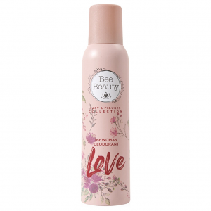 Bee Beauty Deodorant p/u femei 150ml Love (Fact& Figures) Bee Beauty Deodorant p/u femei 150ml Love (Fact& Figures)