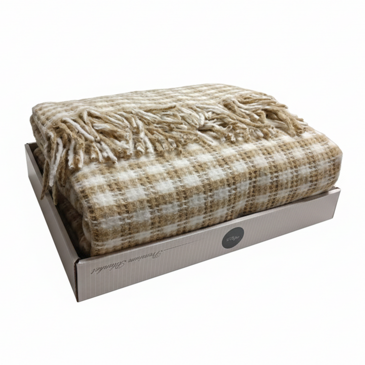 Pătură / Cuvertura cu franjuri Magus, 180 x 220 cm Pătură / Cuvertura cu franjuri Magus, 180 x 220 cm