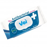 Салфетки влажные антибактериальные Voi 100 шт