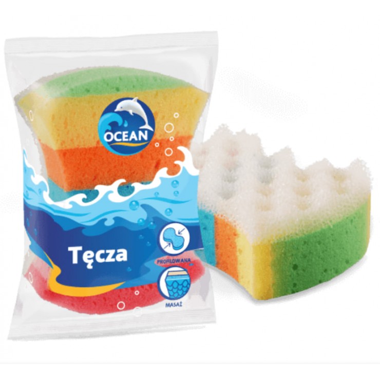 Burete baie cu efect de masaj Ocean Tecza Burete baie cu efect de masaj Ocean Tecza