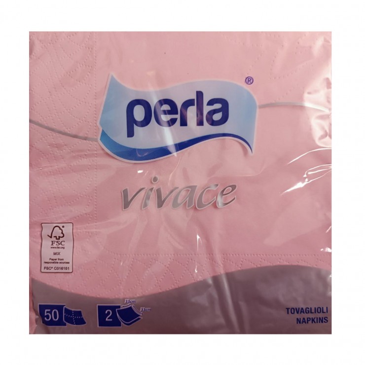 Servetele Perla Vivace 50 buc / 2 str / 33x33cm Servetele Perla Vivace 50 buc / 2 str / 33x33cm