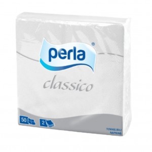 Servetele Perla Clasico 50 buc / 2str / 32,5 х 32,5 cm Servetele Perla Clasico 50 buc / 2str / 32,5 х 32,5 cm