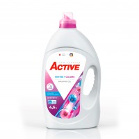 Гель для стирки Active Whites + Colors  4,5 L (90 стирок)