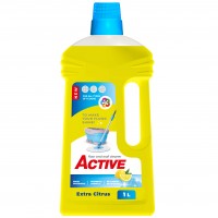 Средство для мытья полов и стен Active Extra Citrus 1L