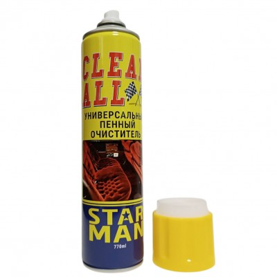 Универсальный пенный очиститель Clean All STAR MAN, 770ml