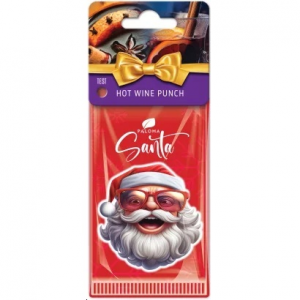 Ароматизатор Santa для авто, Hot Wine Punch , 4 гр Ароматизатор Santa для авто, Hot Wine Punch , 4 гр
