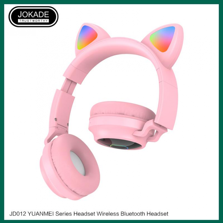Наушники wireless JOKADE (JD012P) / розовые