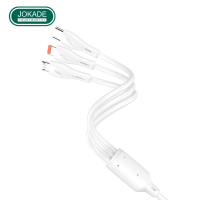 Cablu de incarcare Lightning + Micro + Type-C, JOKADE JA011, 1m