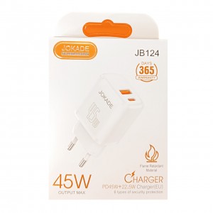 Adaptor pentru incarcare Jokade 45W + 22,5W, JB124