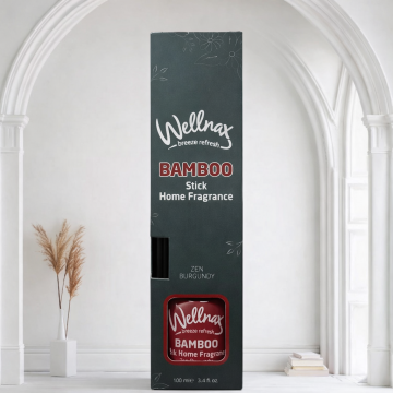 Диффузор Wellnax ZEN BURGUNDY, 100 мл Диффузор Wellnax ZEN BURGUNDY, 100 мл