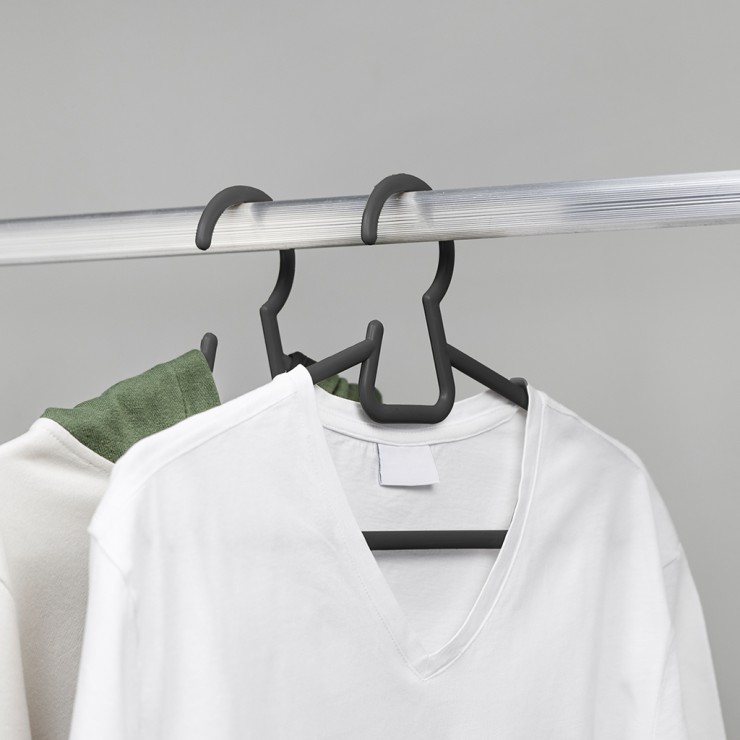 Вешалки для одежды DecoBella, пластиковые, 39cm, 6 шт