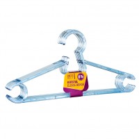 Вешалки для одежды DecoBella, прозрачные, 40cm, 6 шт