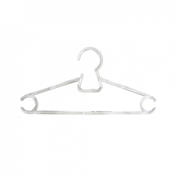 Вешалки для одежды DecoBella, прозрачные, 40cm, 6 шт