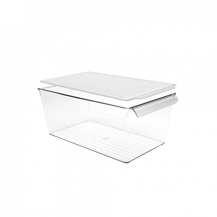 Органайзер с крышкой, для холодильника Супер прочный, DecoBella, 7 Литров