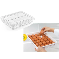 Органайзер для хранения 30-и яиц, с крышкой, Voce