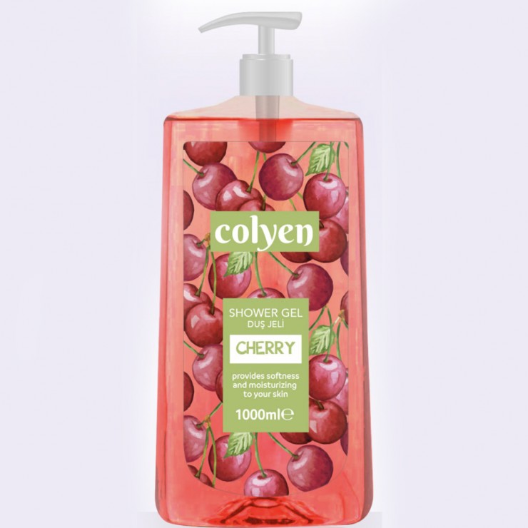 Гель для душа COLYEN, CHERRY, 1000 мл