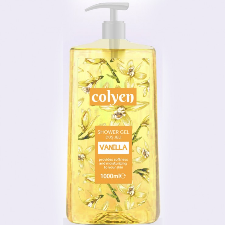 Гель для душа COLYEN, VANILLA, 1000 мл Гель для душа COLYEN, VANILLA, 1000 мл