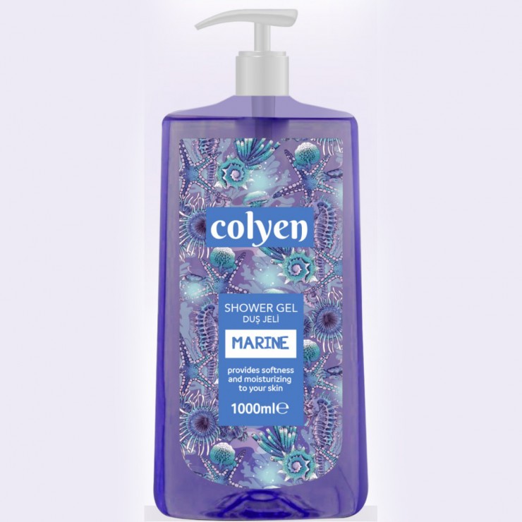 Гель для душа COLYEN, MARINE, 1000 мл