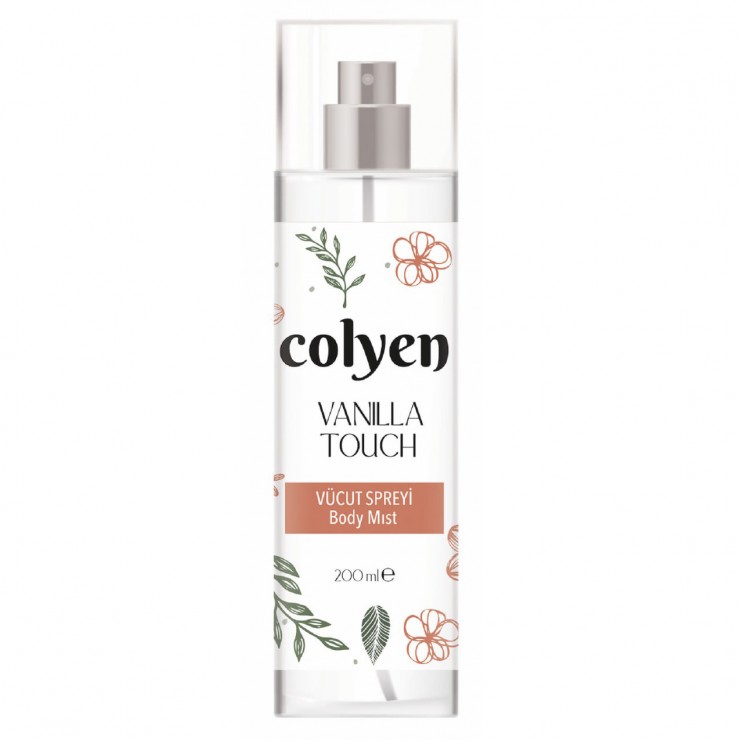 Мист для тела COLYEN, VANILLA TOUCH, 200 мл Мист для тела COLYEN, VANILLA TOUCH, 200 мл