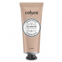 Crema pentru maini, COLYEN, ALMOND MILK, 75 ml
